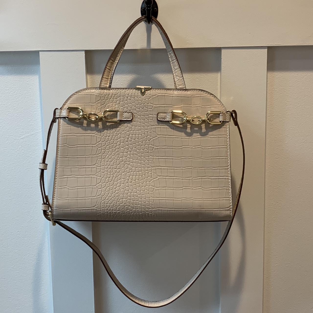 Bone and Cream Handbag