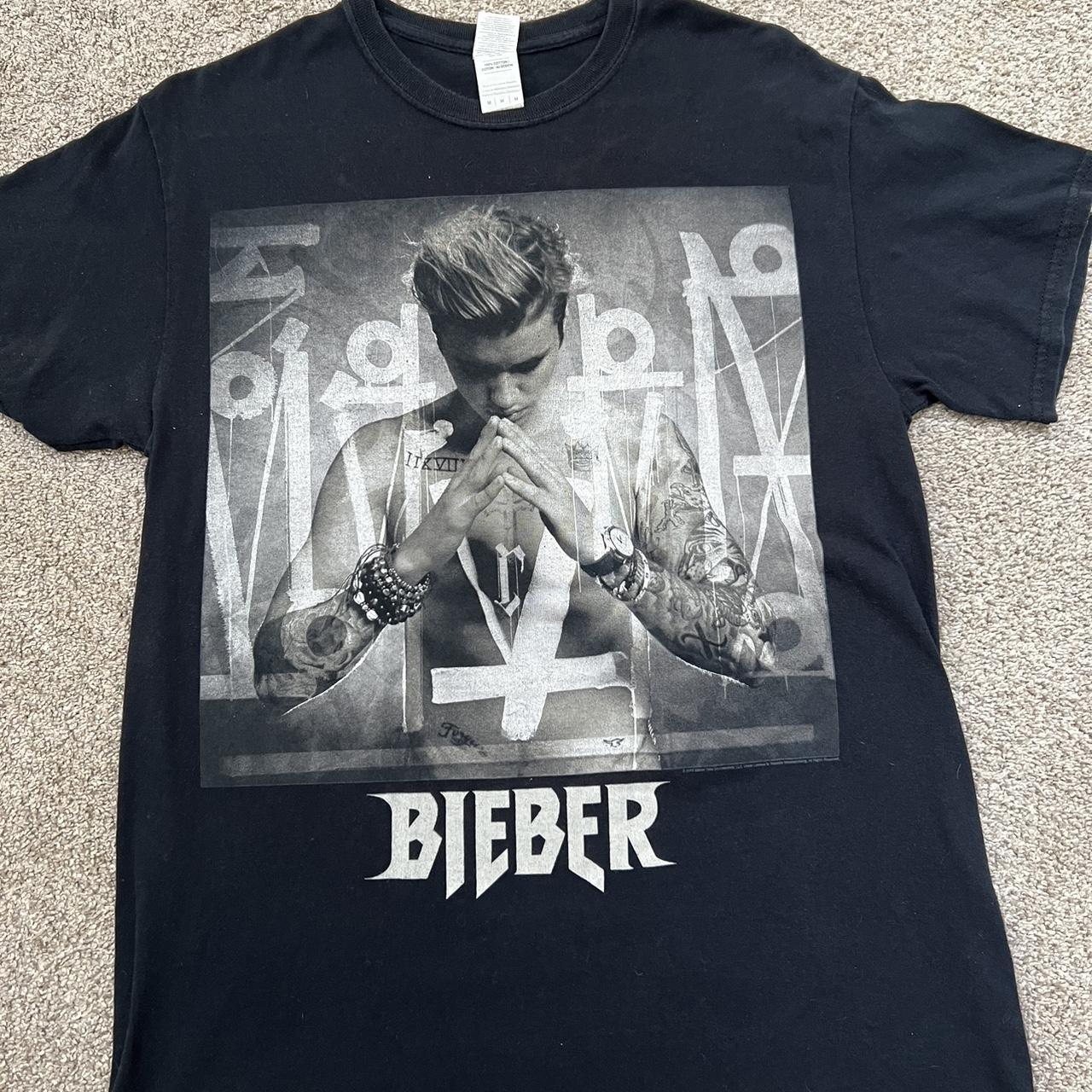 Original Justin Bieber Purpose Tour tee-shirt size... - Depop