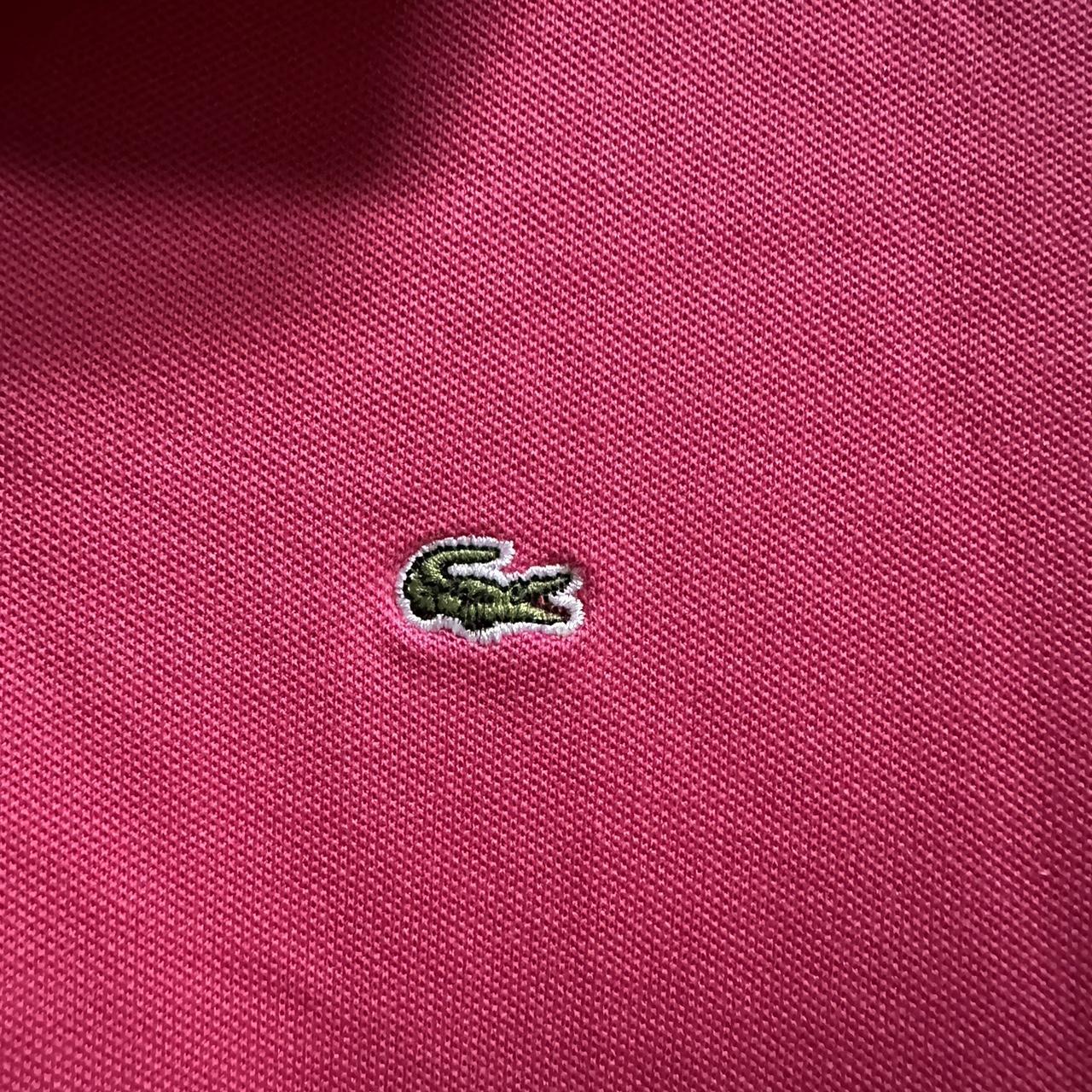 Lacoste shirt size 42 on sale is equivalent to