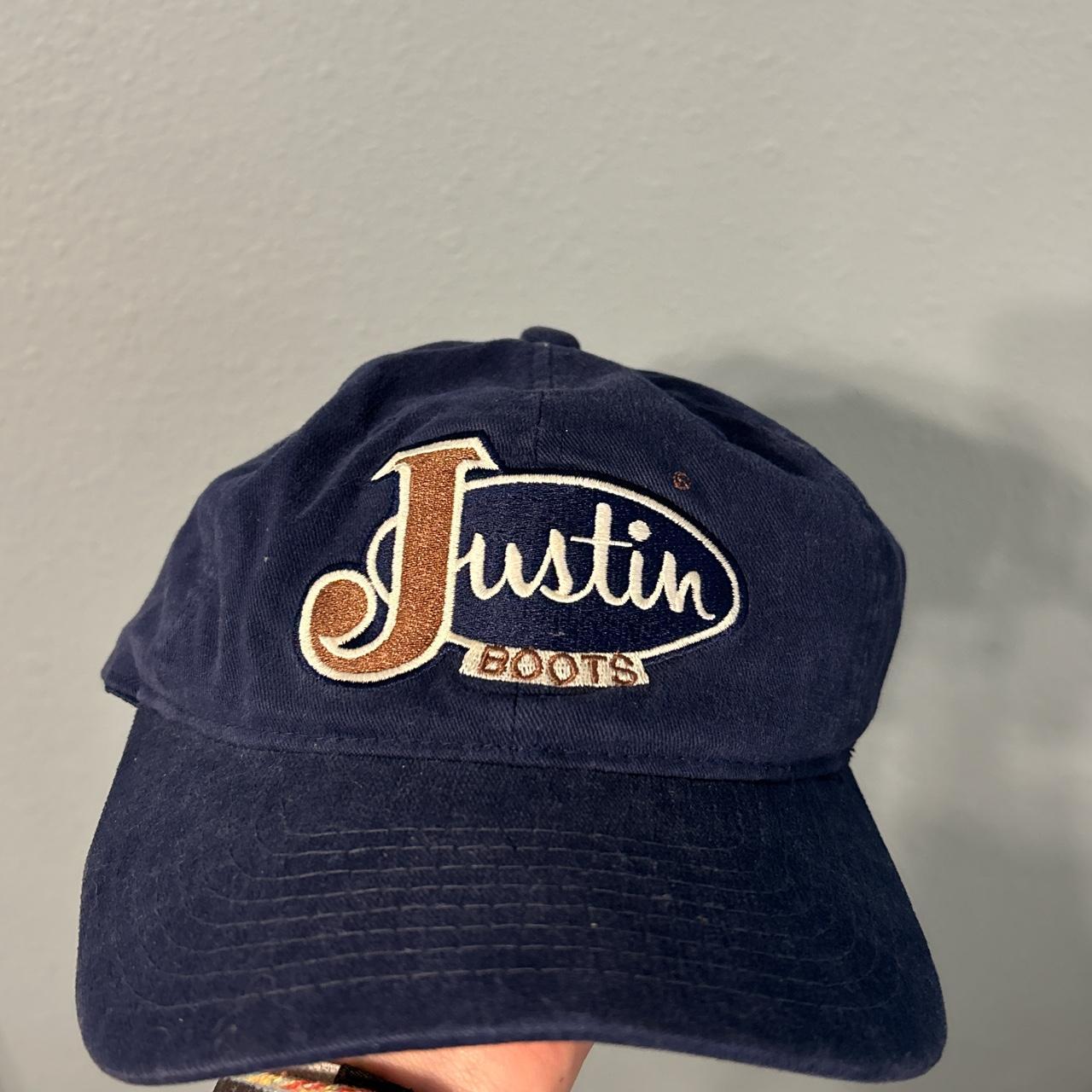 Justin boots cheap ball cap