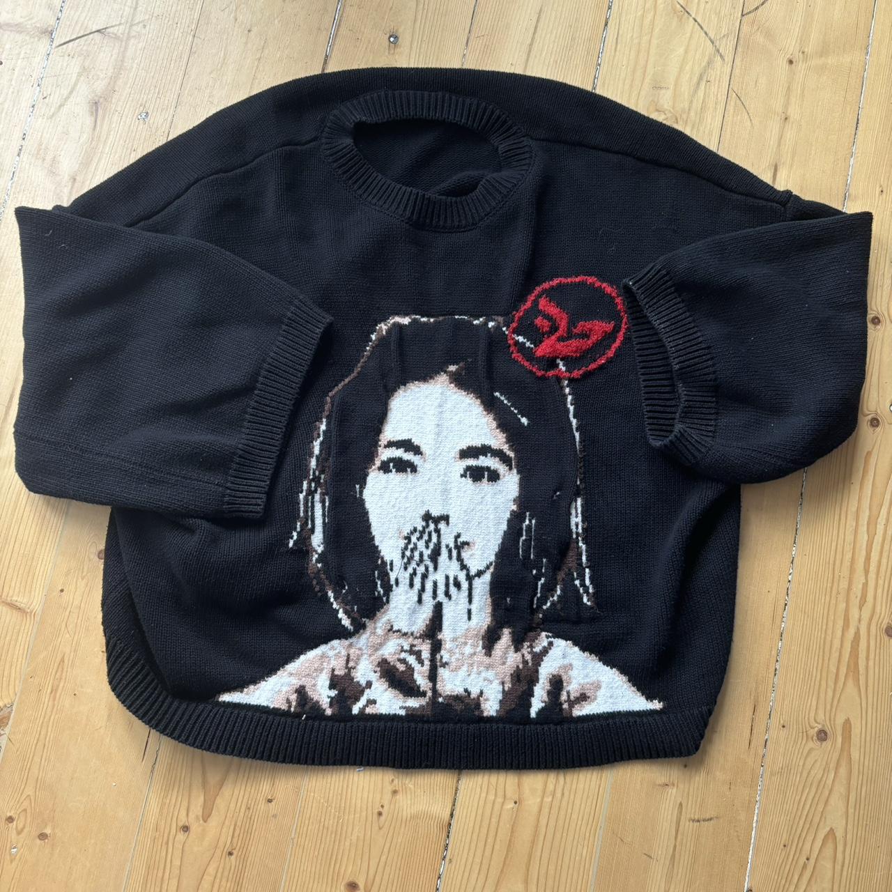 Gleb Kostin Björk knit sweatshirt Fits M-L but is... - Depop