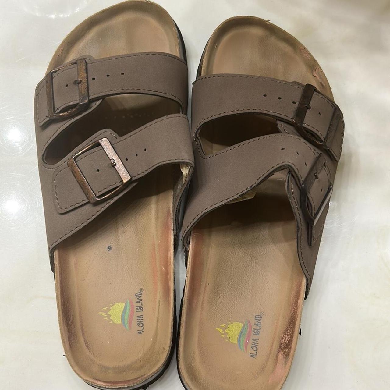 Aloha Island Sandals Size 10 Some wear but Depop