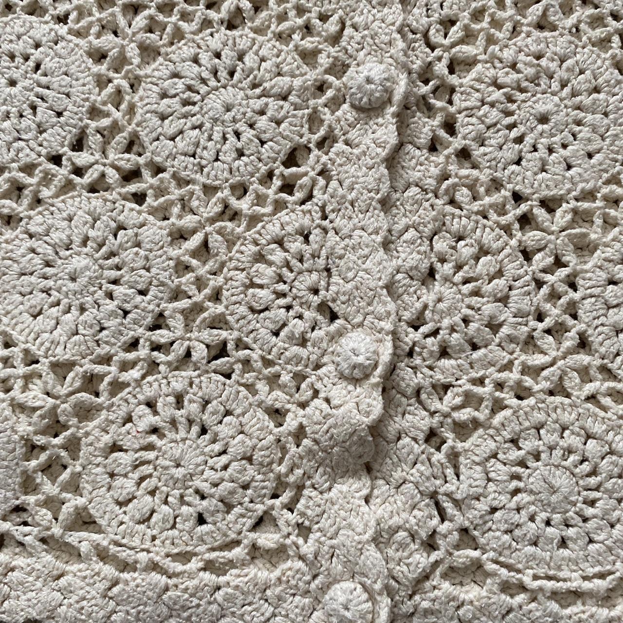 Petite Sophisticate Women's Vest - Cream/White - … - image 2