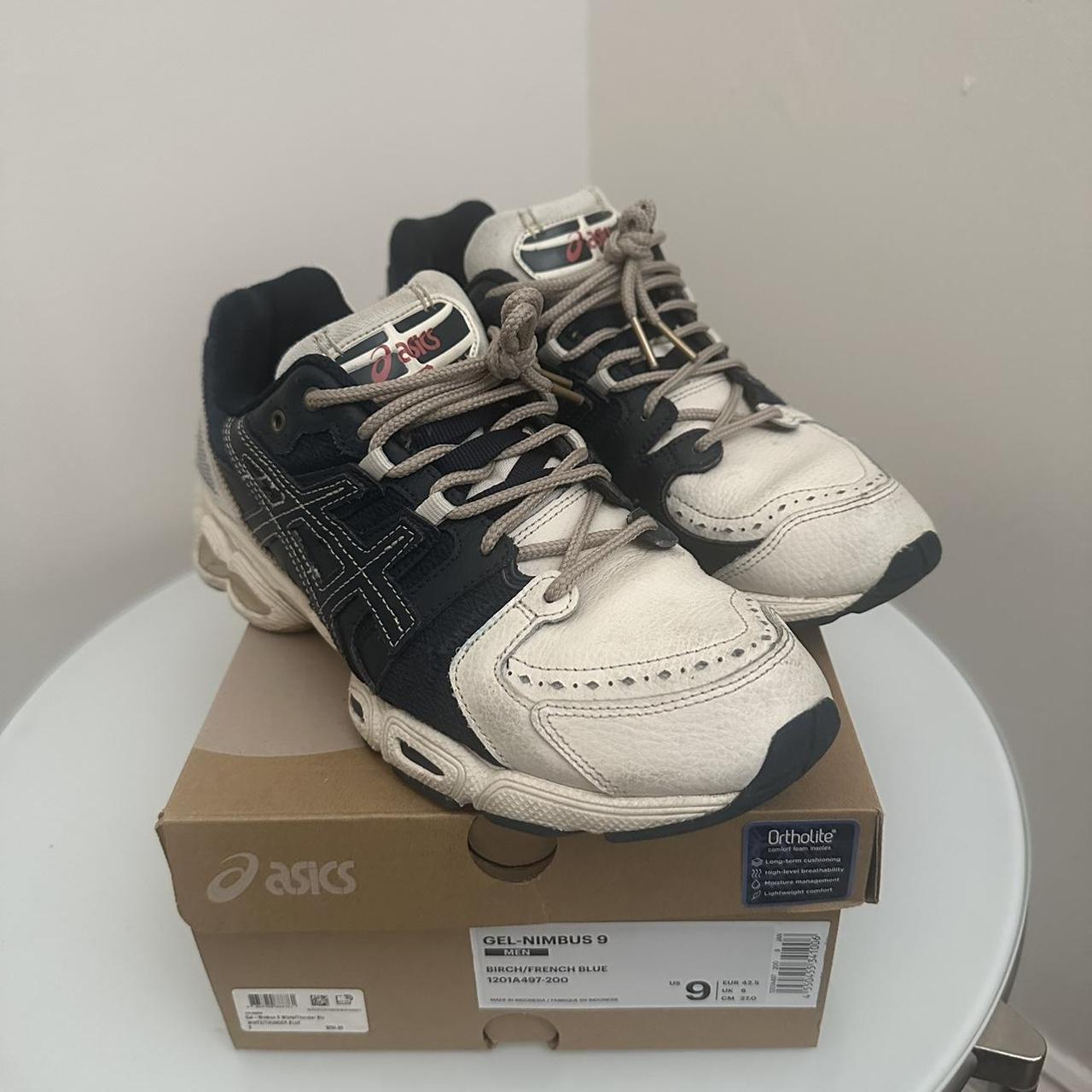 ★人気★ Asics Gel-Nimbus 9 Monozukuri Birch French Blue GEL-NIMBUS 9 (MONOZUKURI) | Men | Birch/French Blue | Men's