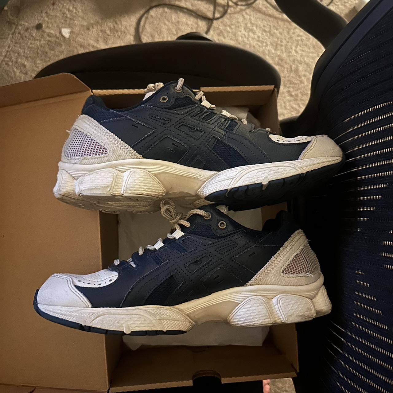 Asics Gel-Nimbus 9 (MONOZUKURI) Birch / French | Depop