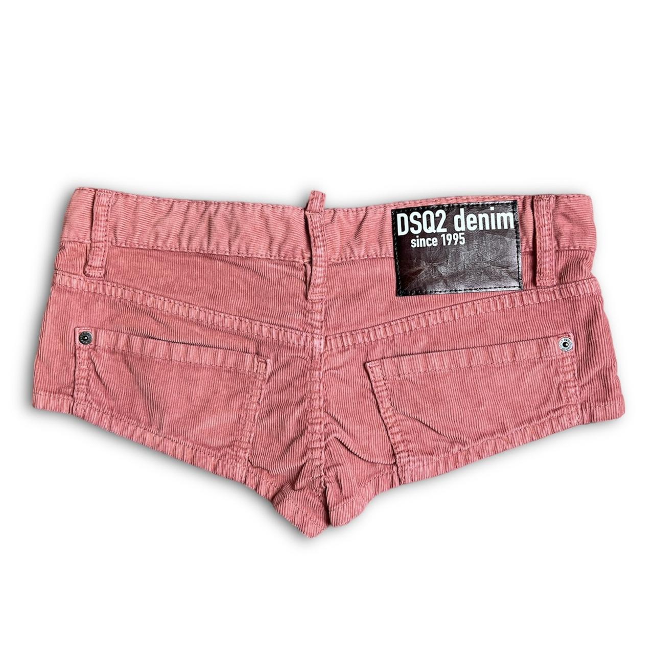 Dsquared² corduroy micro mini shorts Size IT 38/US | Depop