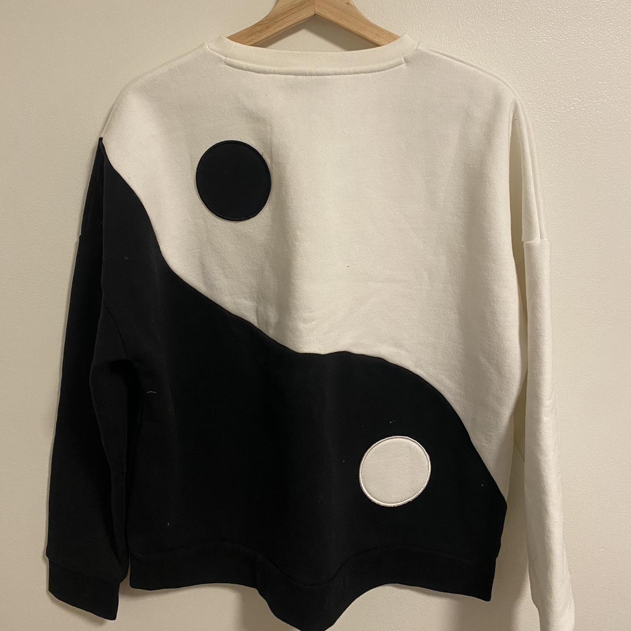 OBEY pullover featuring ying yang design has a