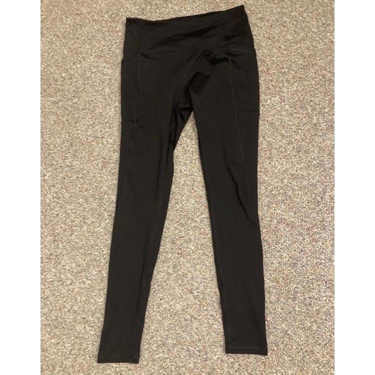 Size small black high-waisted DSG leggings They - Depop