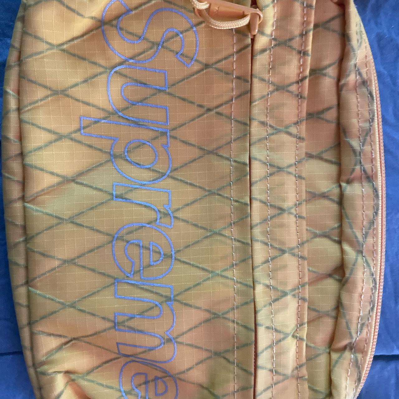Supreme Leather Waistbag Fanny Pack Desert Camo SS17 - Depop