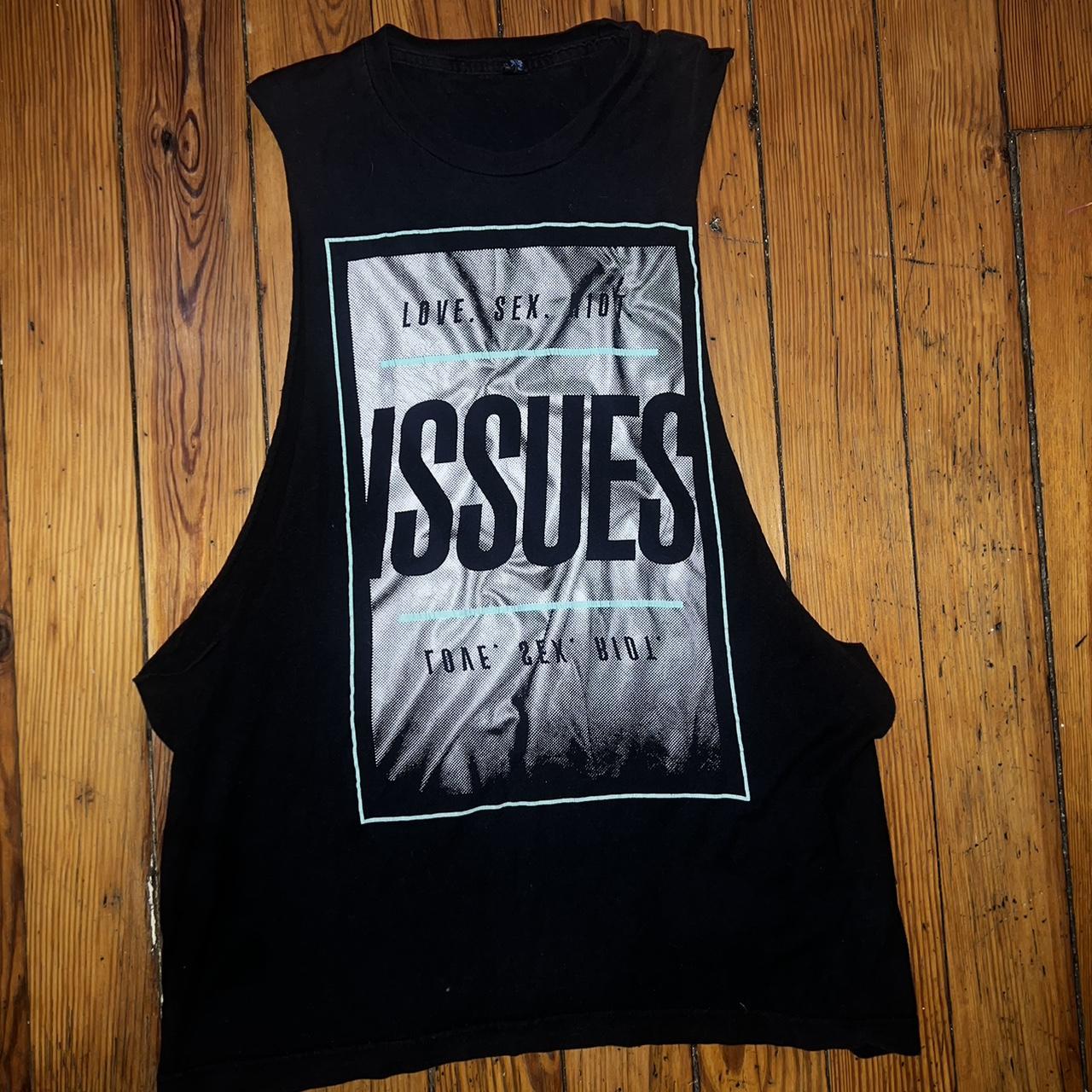 ISSUES cut-off 🔥 Love sex Riot🔥 OG Merch Size... - Depop