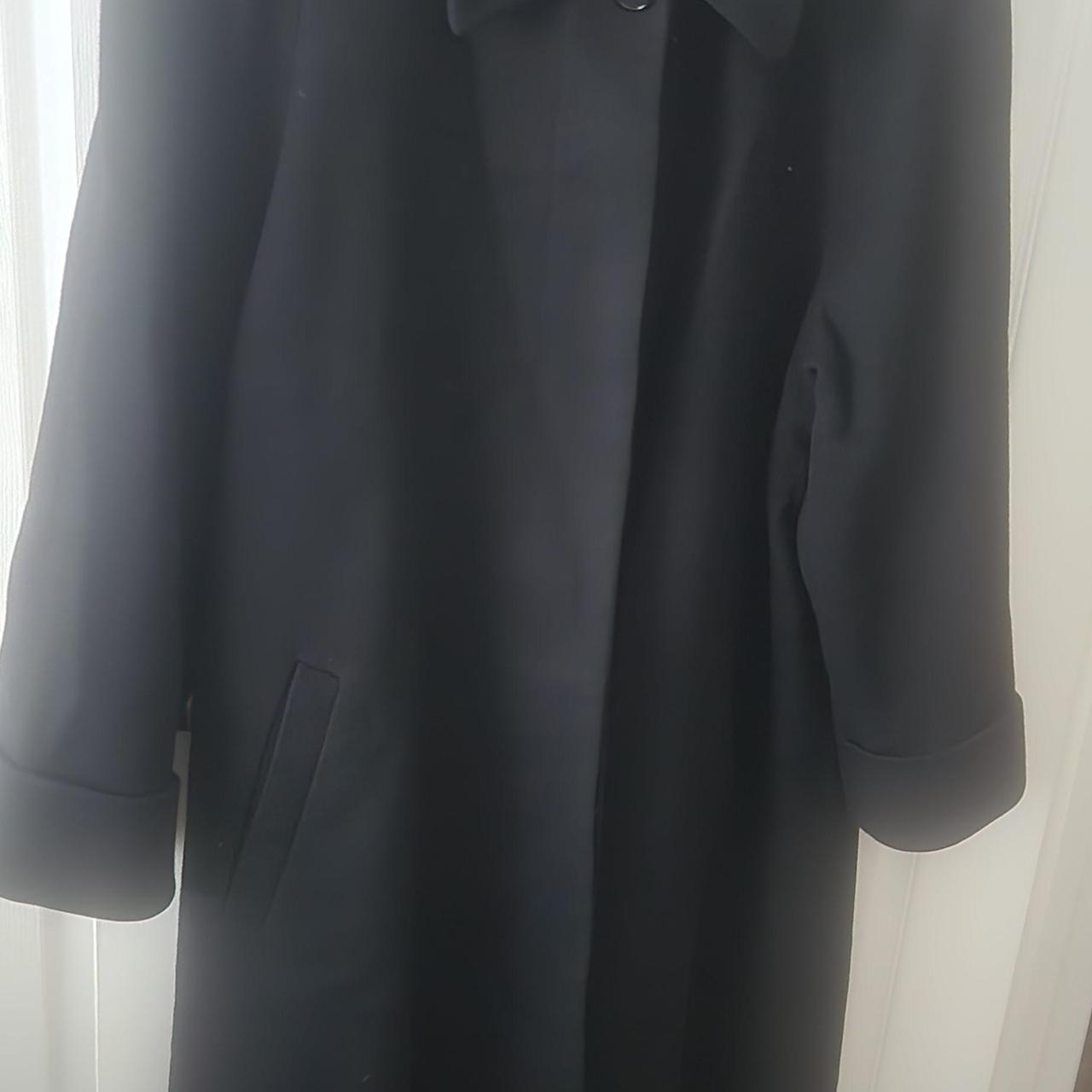 Albert Nipon Women's Coat - Black - 14 – Vtg Albe… - image 6