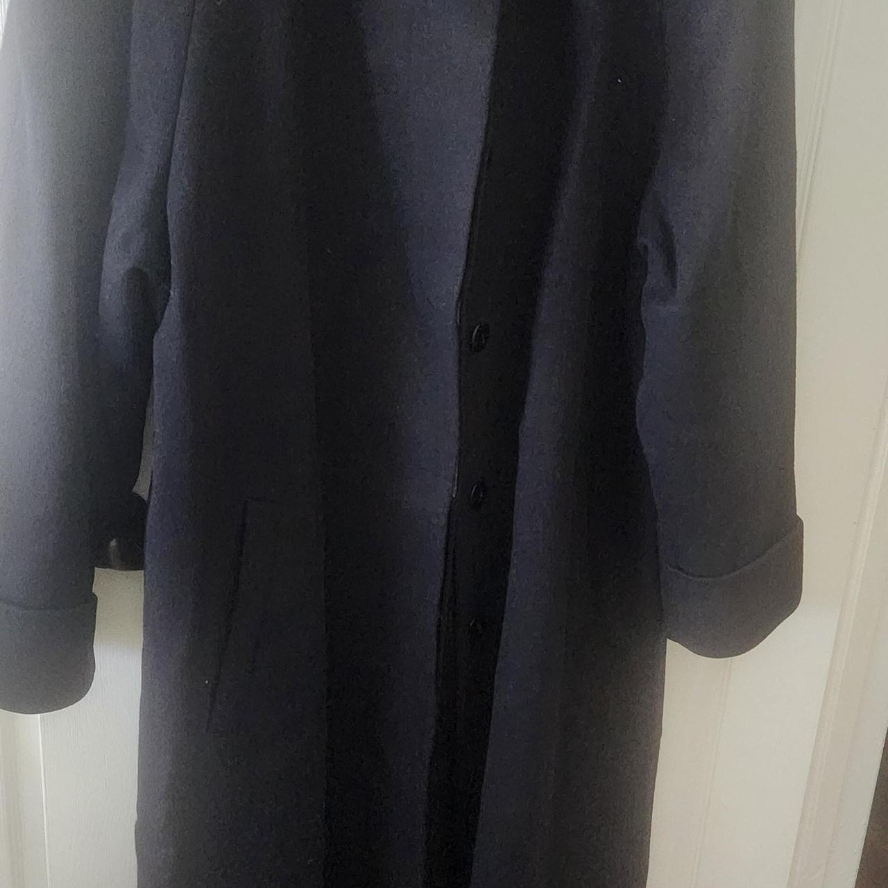 Albert Nipon Women's Coat - Black - 14 – Vtg Albe… - image 1
