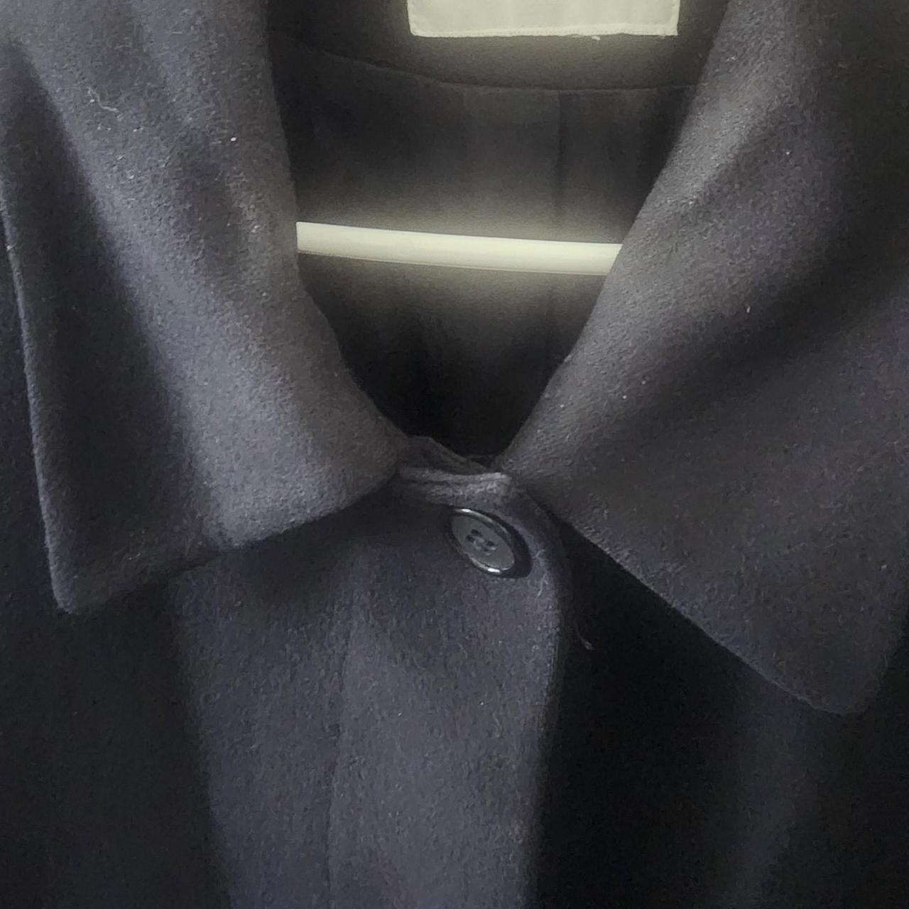 Albert Nipon Women's Coat - Black - 14 – Vtg Albe… - image 3