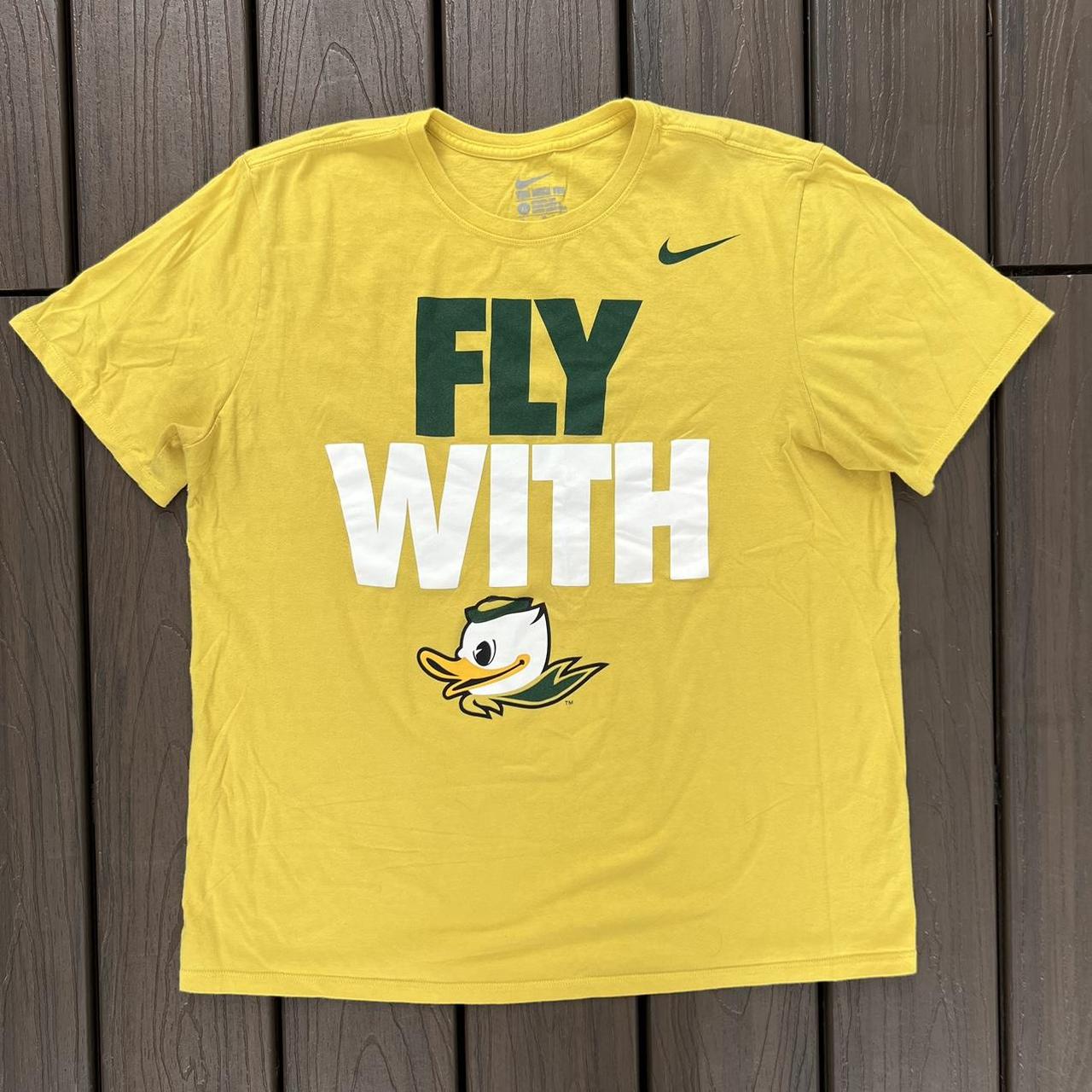 Nike Men's T-Shirt - Yellow - XL
