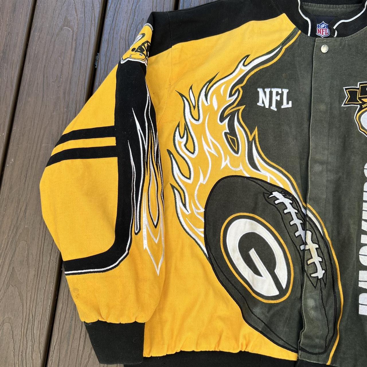 Green Bay Packers Jacket Size 3XL Please check - Depop