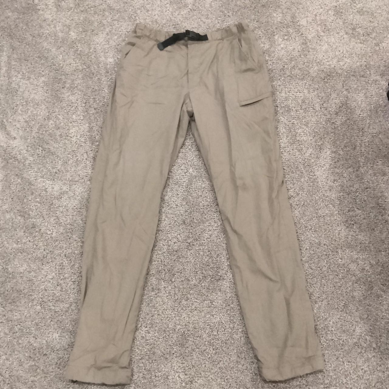 Uniqlo pants. They are thick and comfortable. Size... - Depop