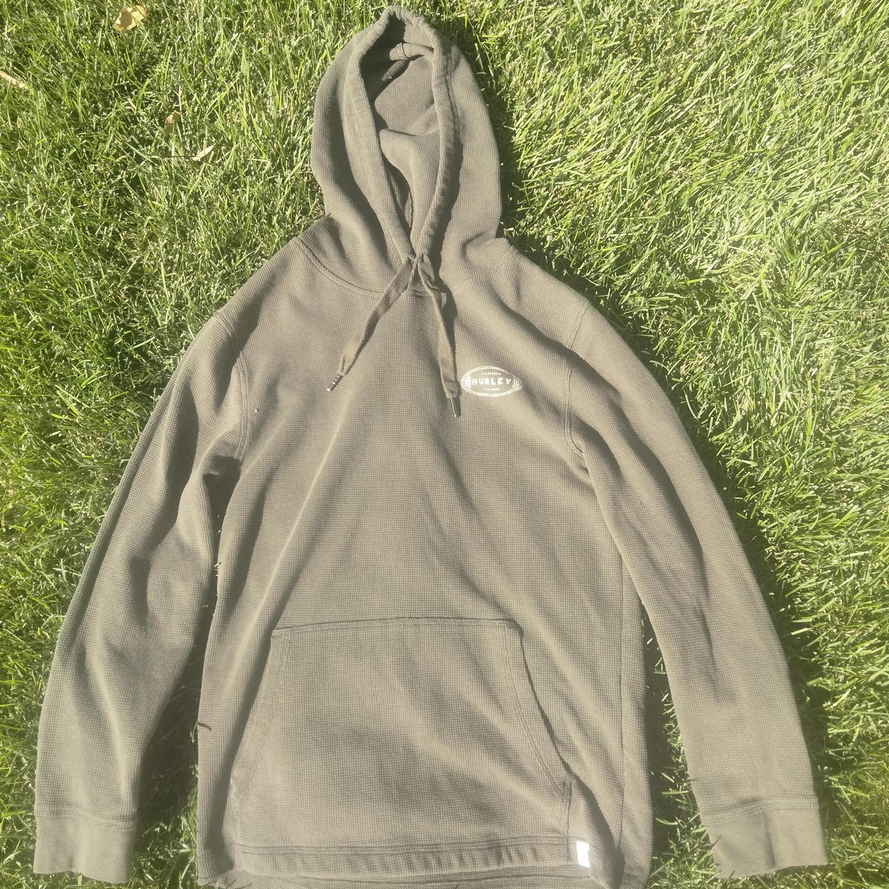 Dark green Hurley hoodie size small. It's more of a... - Depop