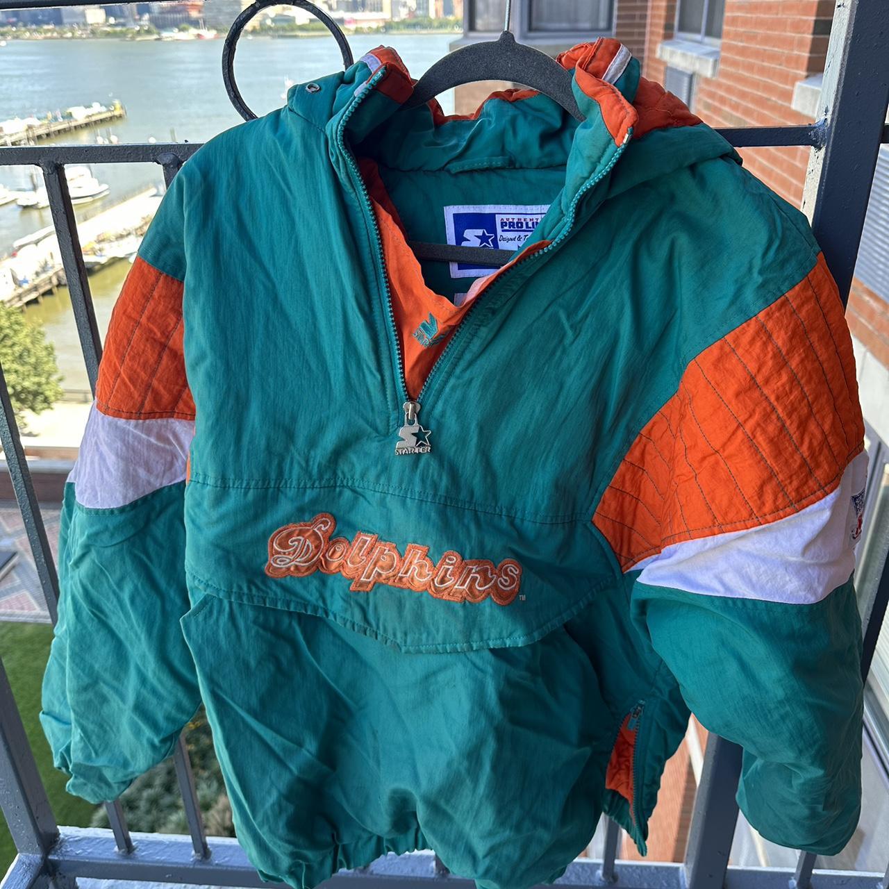 Vintage Starter Miami Dolphins Jacket USED – Santiagosports