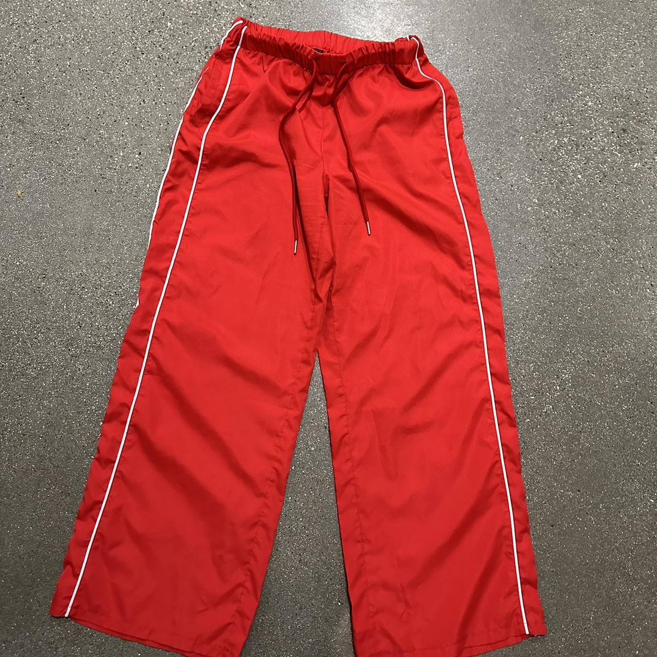 Pants with line hot sale down the side