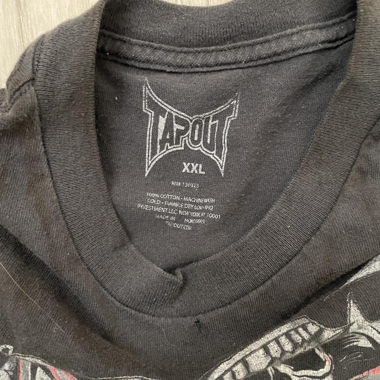 Sick tapout y2k shirt Design is soooo tuff 🙏🏼 sadly... - Depop