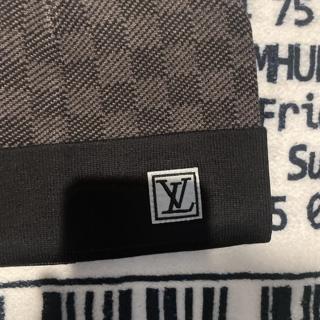 Louis Vuitton Beanie Gently Worn One Size Grey/