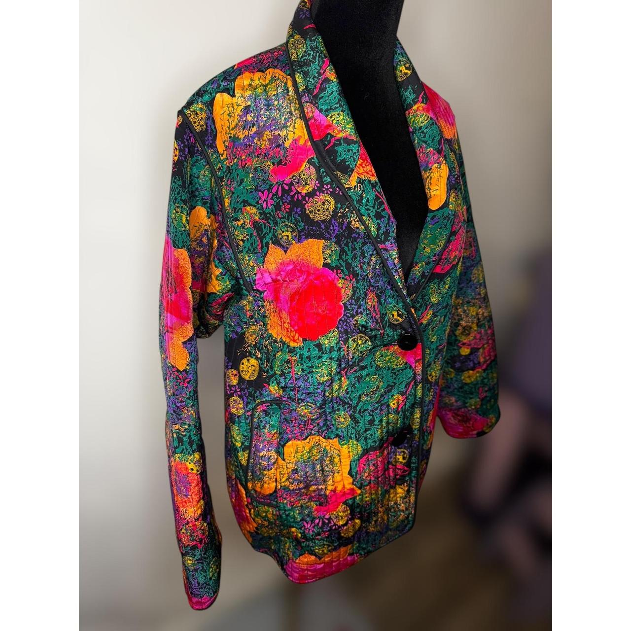 Source Unknown Women's Blazer Jacket - Multi/Blac… - image 6