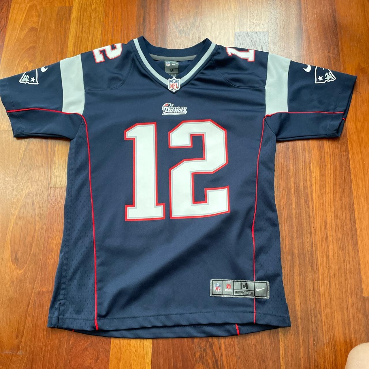 Kids Tom Brady Jersey like new #nfl #patriots #tombrady - Depop