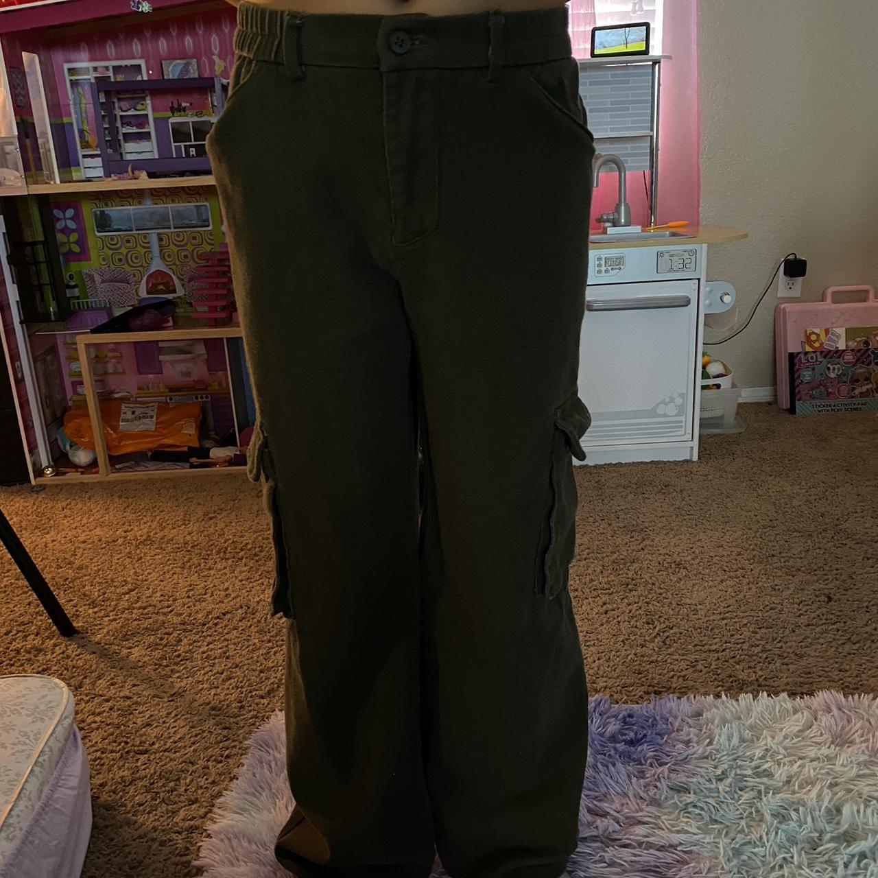 Old navy green cargo on sale pants