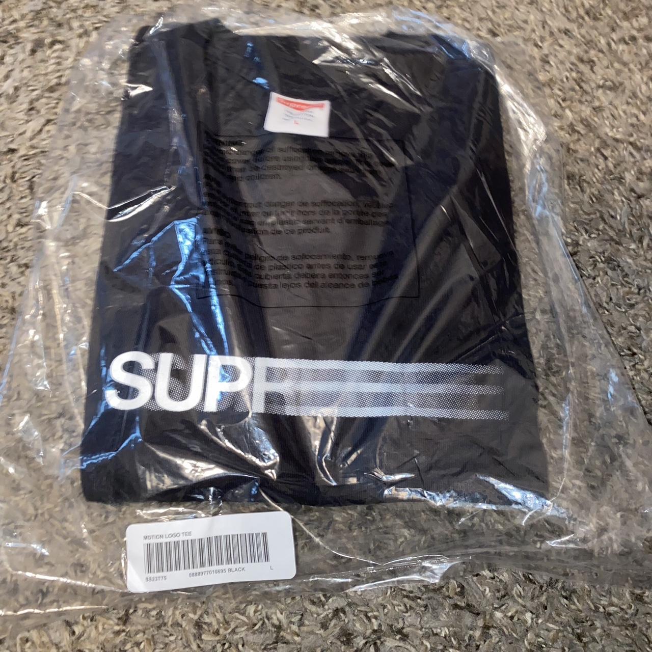 Supreme Motion Logo Tee SS23 Size L - Depop