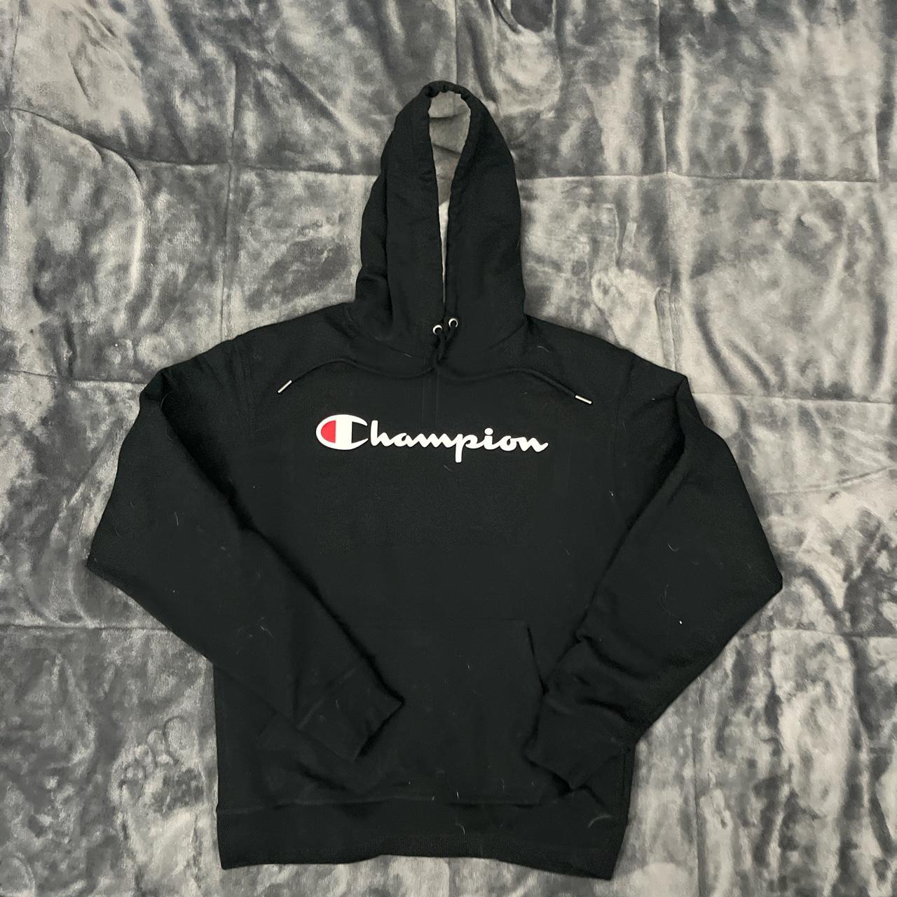 Medium Classic Champion hoddie for low price... - Depop