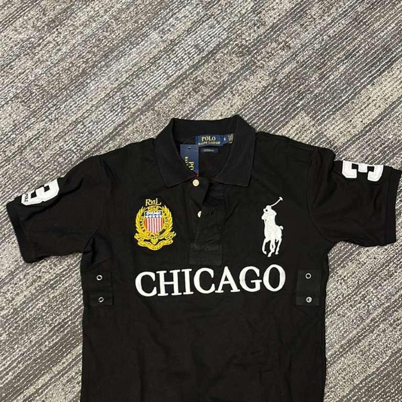 RARE vintage chief keef Chicago polo shirt brand new... - Depop