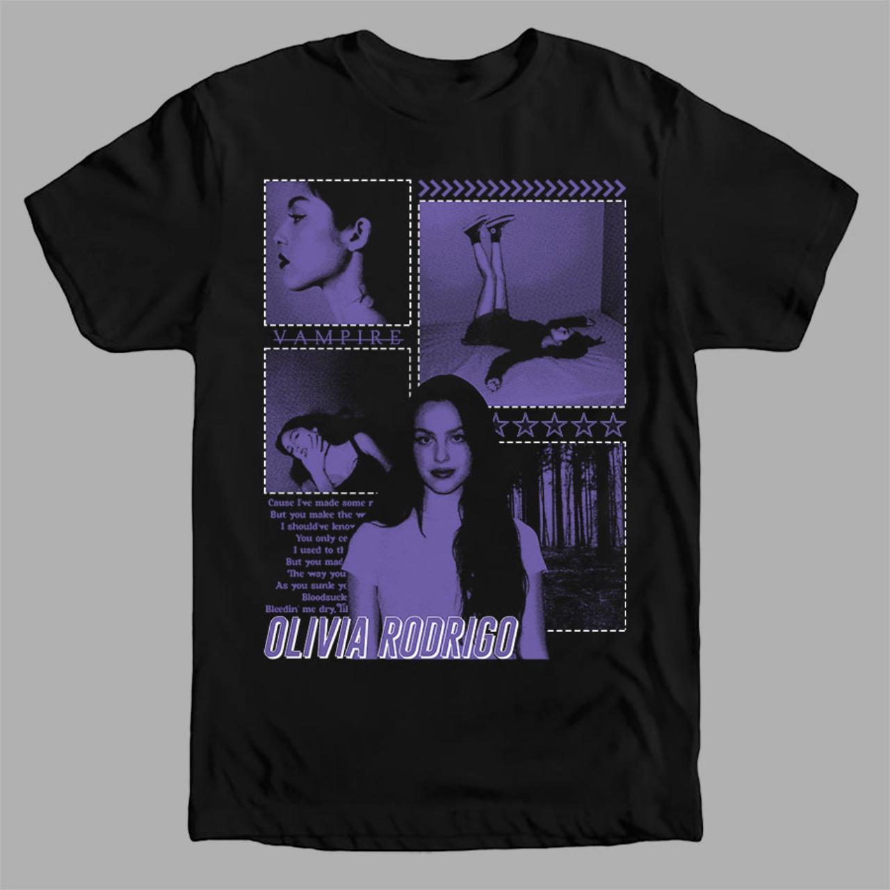 Olivia Rodrigo T-shirt Olivia Rodrigo Vampire... - Depop