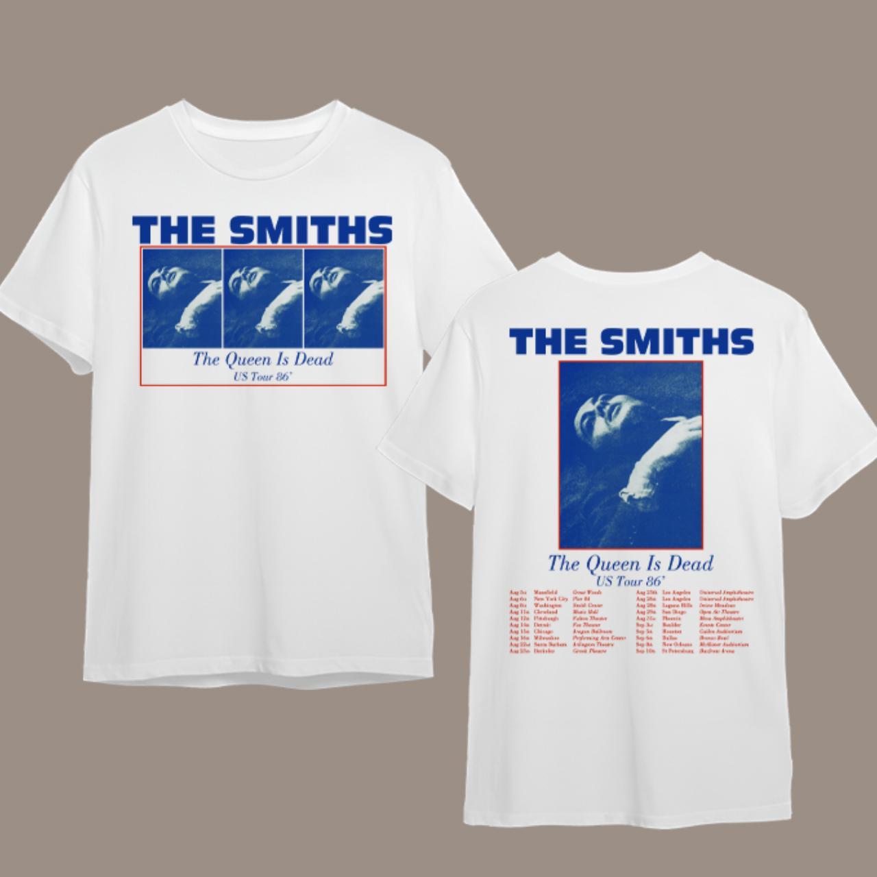 the smiths the queen is dead tour t shirt