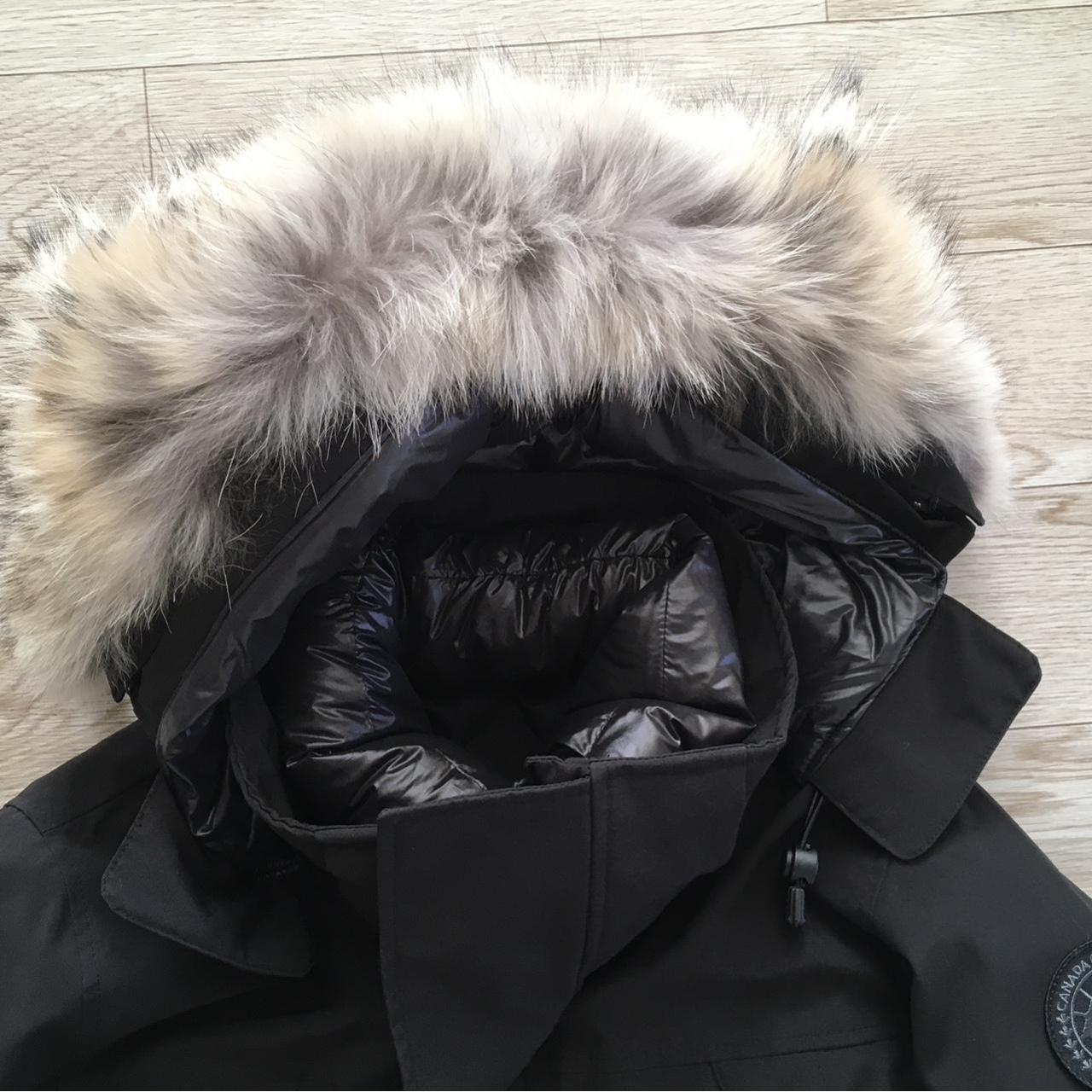 Canada Goose Men Black Label Parka Medium -,