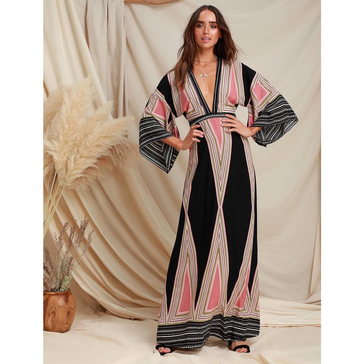 Lulus shops boho dress