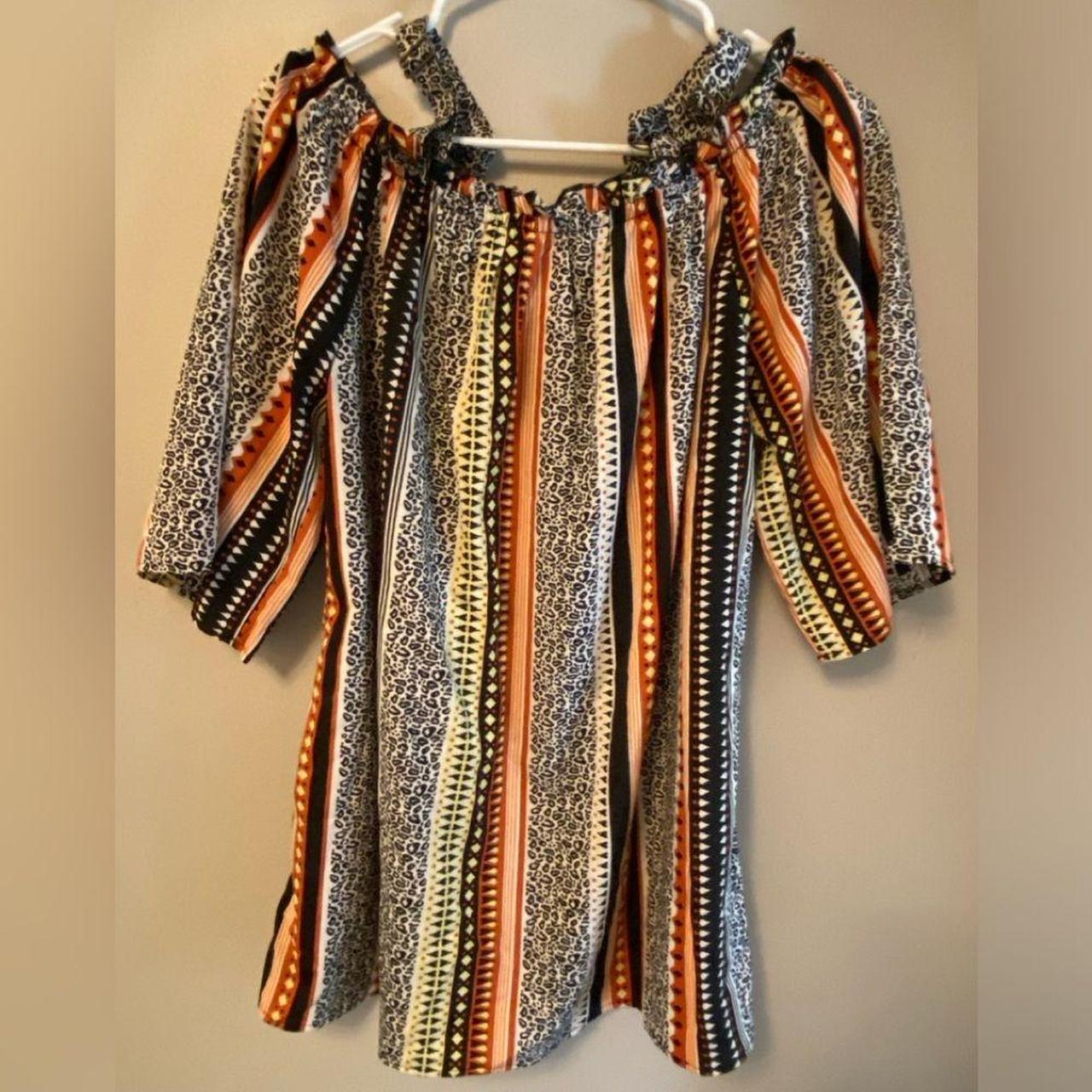 Source Unknown Women's Blouse - Multi - XL – Plus… - image 4