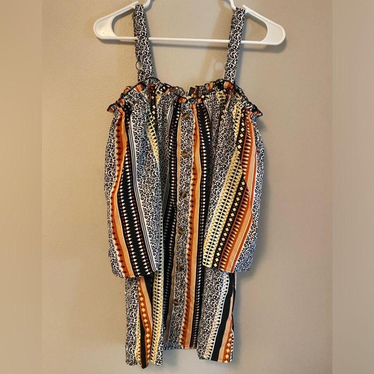 Source Unknown Women's Blouse - Multi - XL – Plus… - image 1