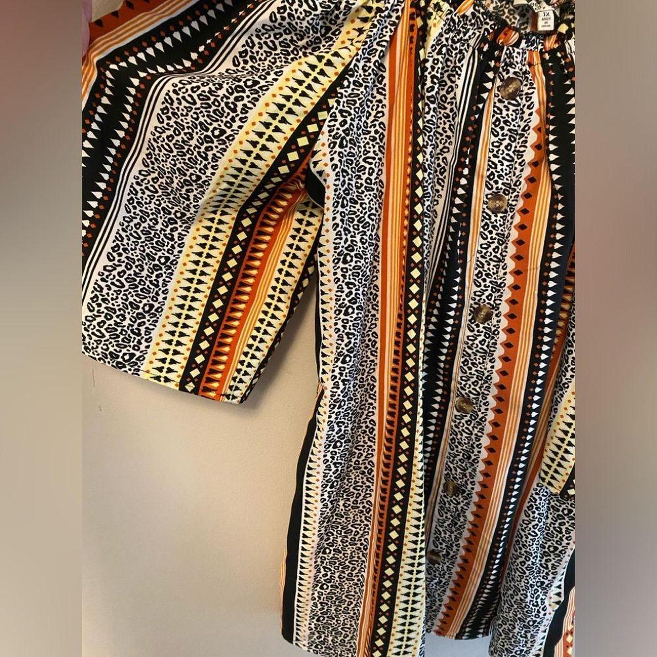 Source Unknown Women's Blouse - Multi - XL – Plus… - image 5