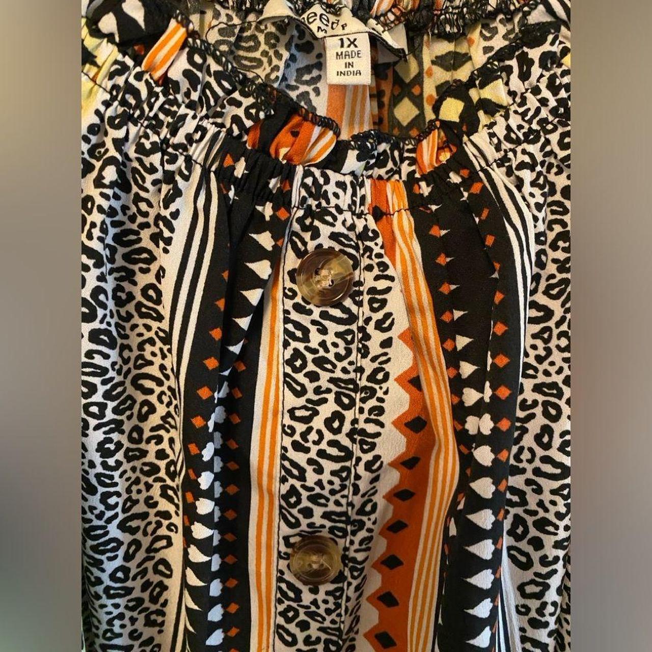 Source Unknown Women's Blouse - Multi - XL – Plus… - image 8