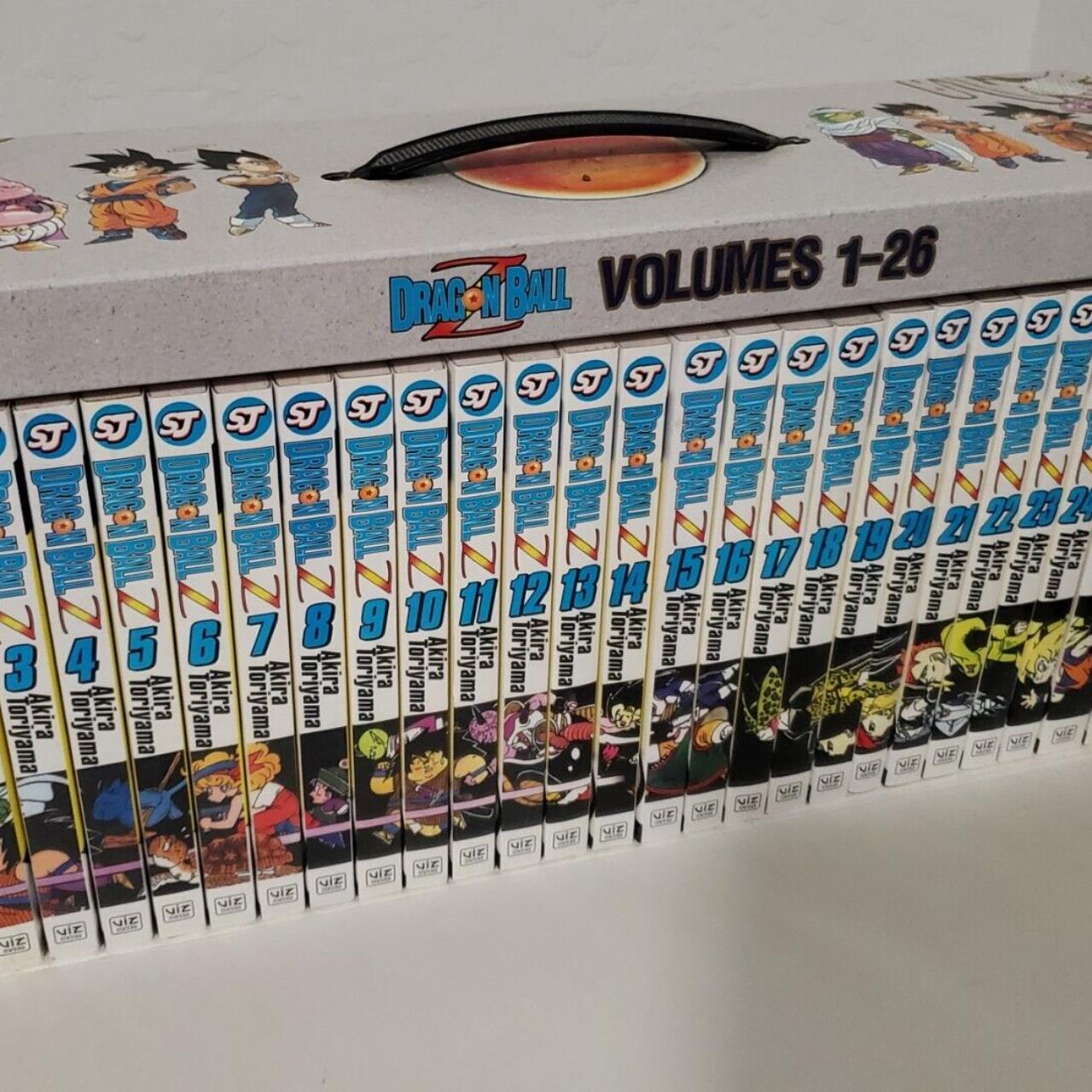 Dragon Ball Z Manga Box Set All Volumes 1-26 - Depop - Dragon Ball Z Manga Box Set English