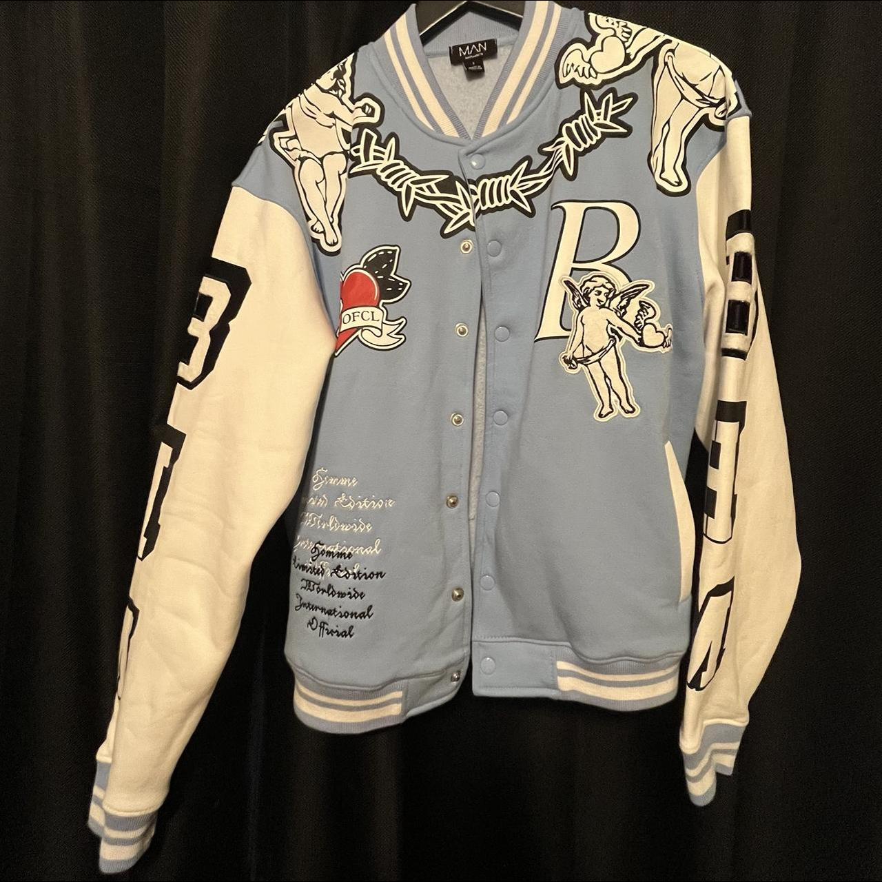 Louis Vuitton Varsity jacket Never worn brand new - Depop