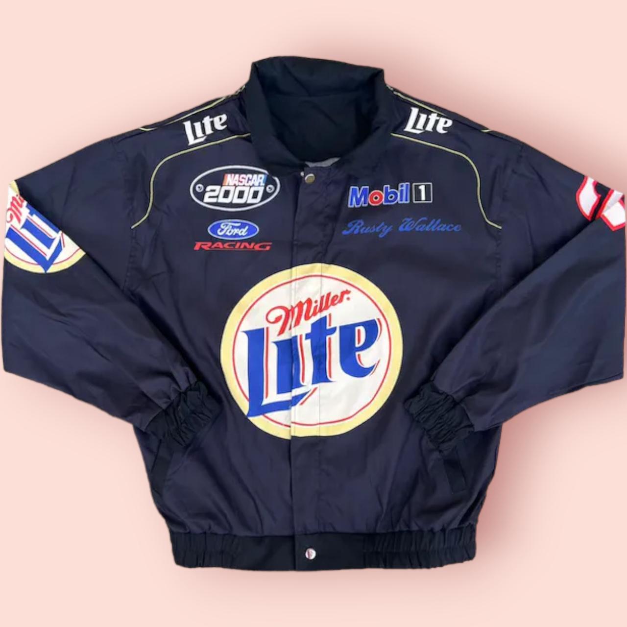 Vintage 90s Racing Jacket Ford Motorsport Nascar... - Depop