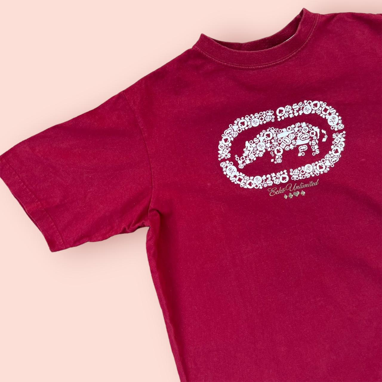 Y2K ECKO UNLIMITED エコー Tシャツ アーチロゴ Vintage 2000s Y2K Ecko Unlimited Subway Lenticular Art T