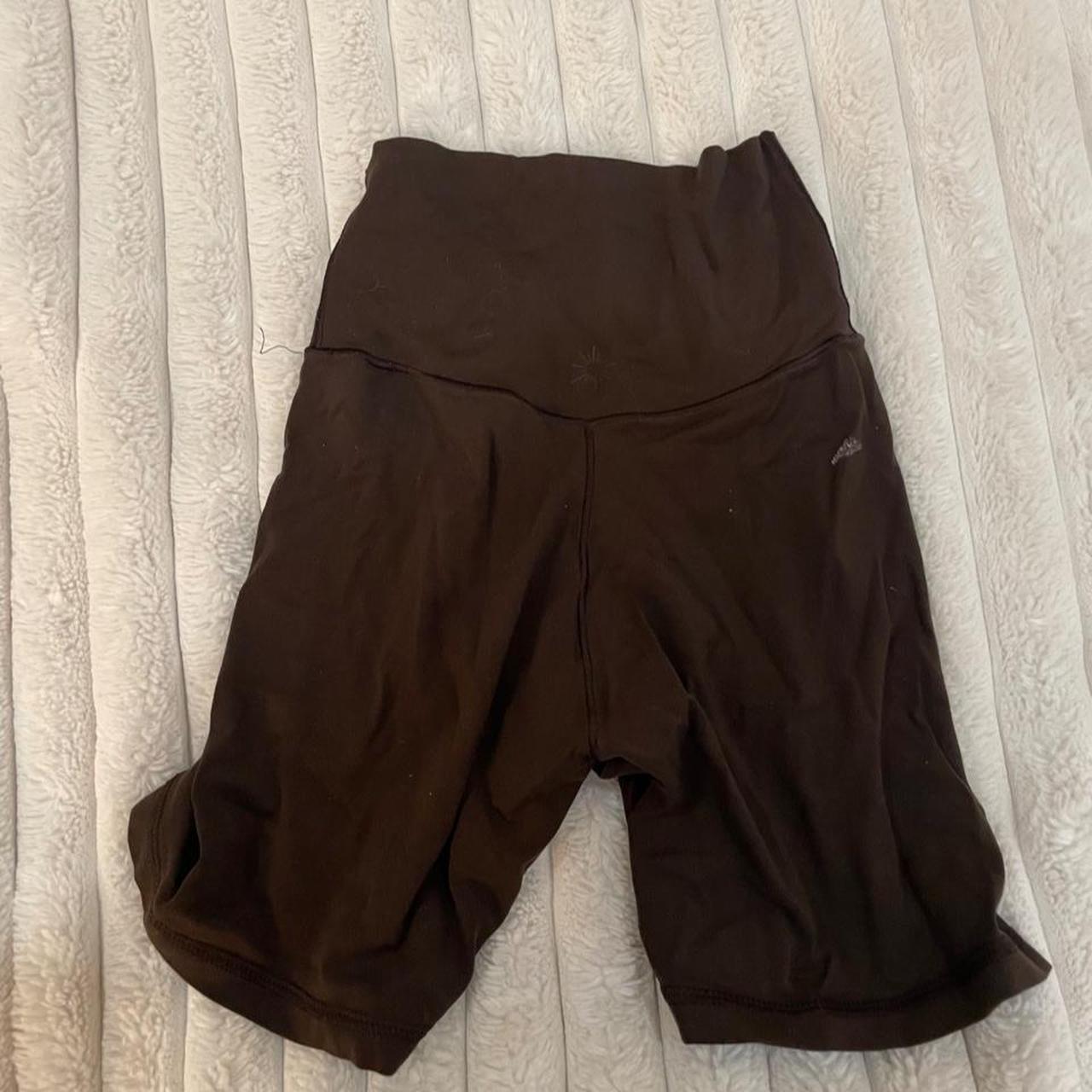 Aries women's brown and black shorts