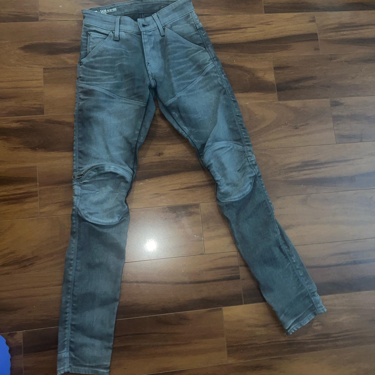 G-STAR RAW 5620 3D KNEE ZIP jeans (Size 28-32) - Depop