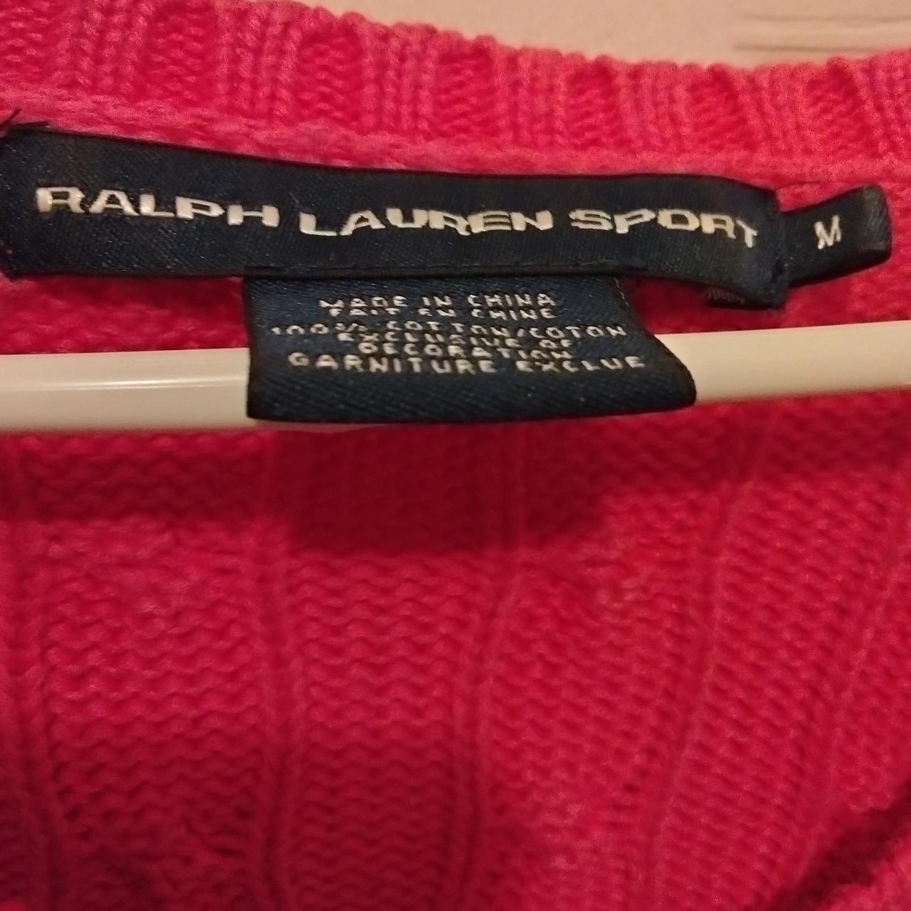 Ralph Lauren Hot Pink Sweater Size M I've worn this... - Depop