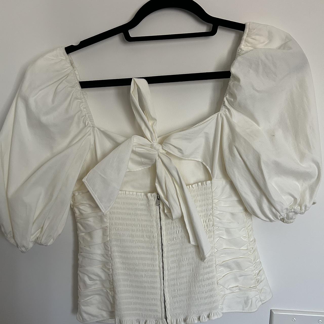 REFORMATION corset top - Size 10 - Depop