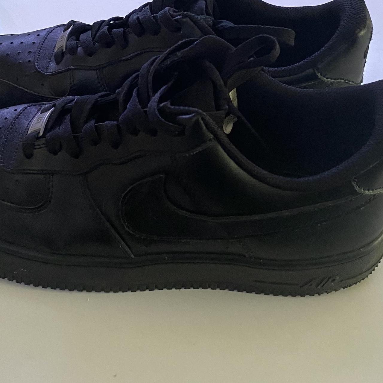footlocker black air force ones