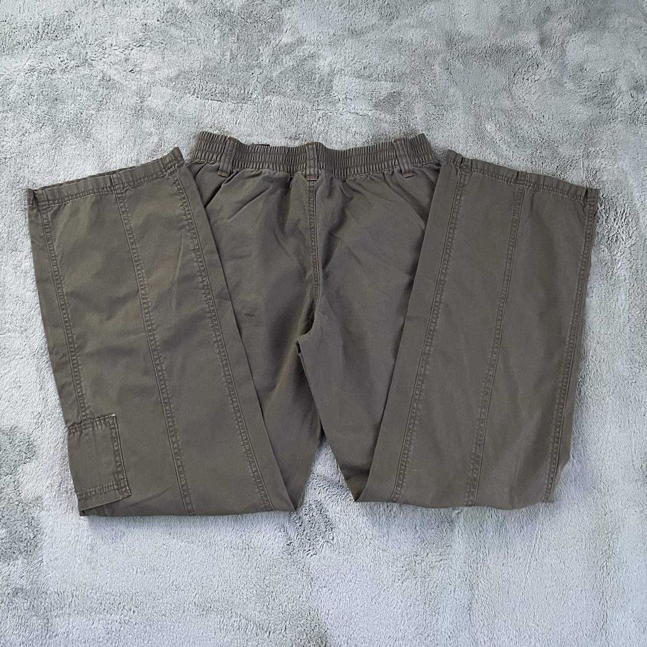 h&m canvas cargo pants Depop