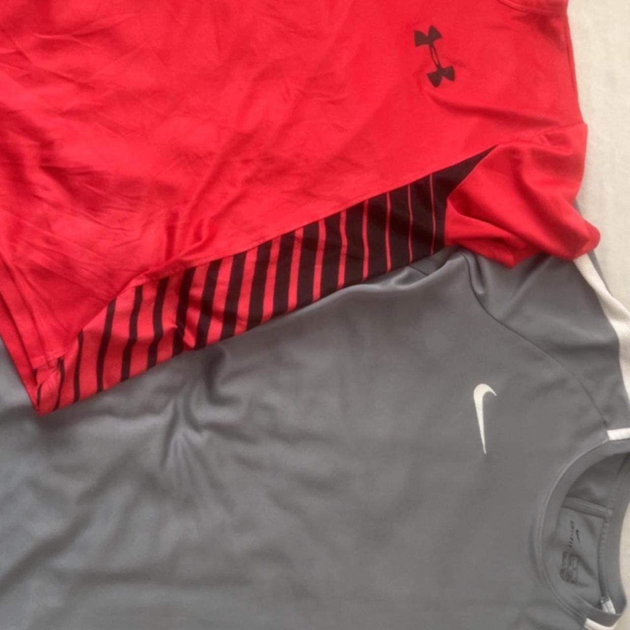 Under Armour Bright Red Under Armour Dri Fit Shirt | REFASH